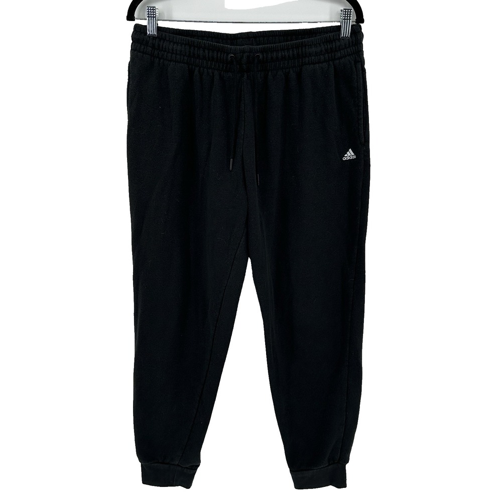 Adidas Golf Mens Black Joggers Sweatpants Size L Gym Exercise Activewear